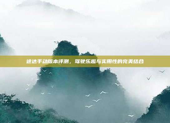 途达手动版本评测,驾驶乐趣与实用性的完美结合