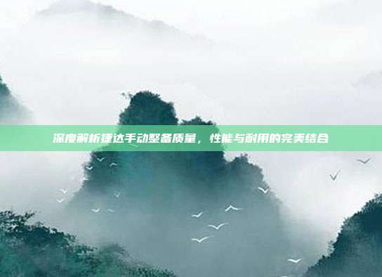 深度解析捷达手动整备质量,性能与耐用的完美结合