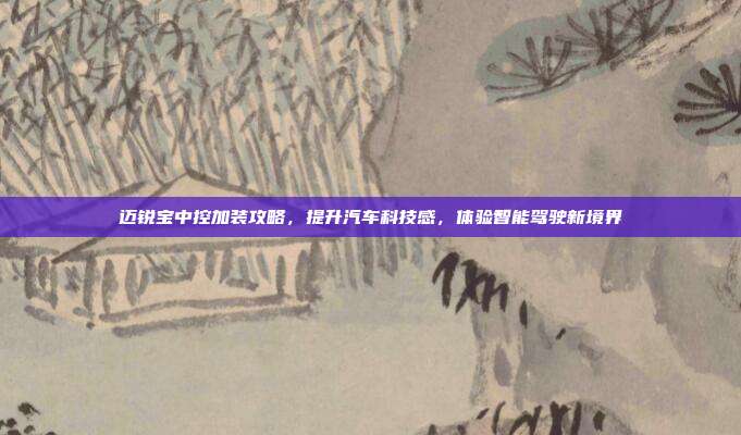 迈锐宝中控加装攻略，提升汽车科技感，体验智能驾驶新境界