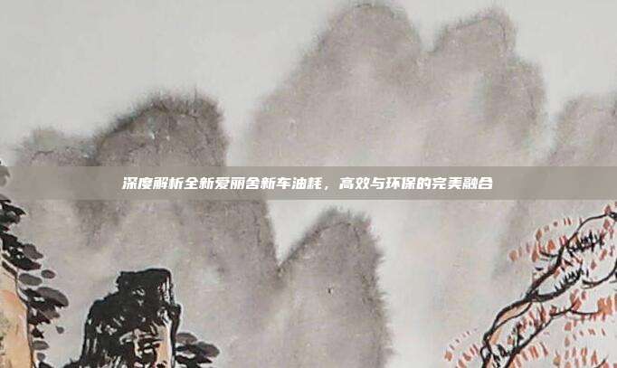 深度解析全新爱丽舍新车油耗，高效与环保的完美融合