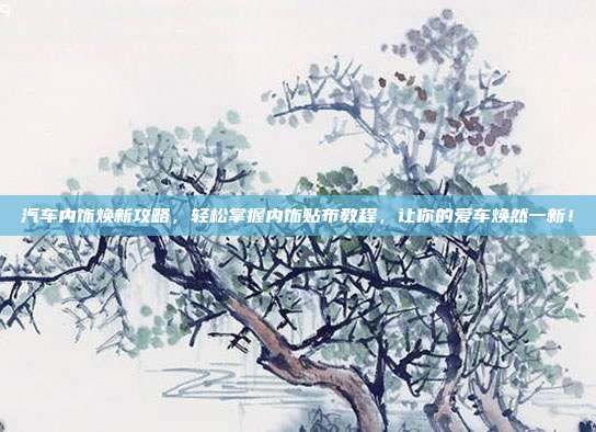 汽车内饰焕新攻略，轻松掌握内饰贴布教程，让你的爱车焕然一新！