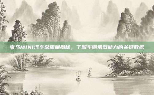 宝马MINI汽车总质量揭秘,了解车辆承载能力的关键数据