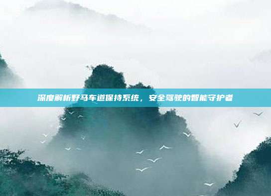 深度解析野马车道保持系统,安全驾驶的智能守护者