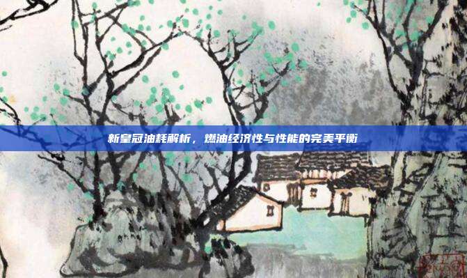 新皇冠油耗解析，燃油经济性与性能的完美平衡