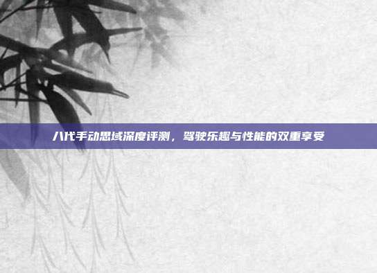 八代手动思域深度评测，驾驶乐趣与性能的双重享受