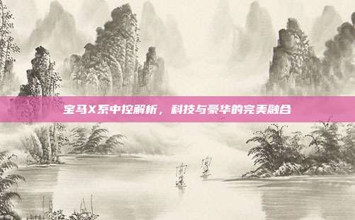 宝马X系中控解析，科技与豪华的完美融合