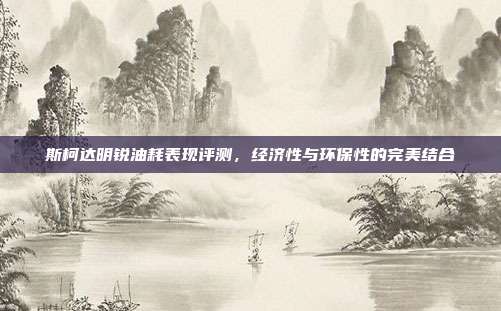 斯柯达明锐油耗表现评测，经济性与环保性的完美结合