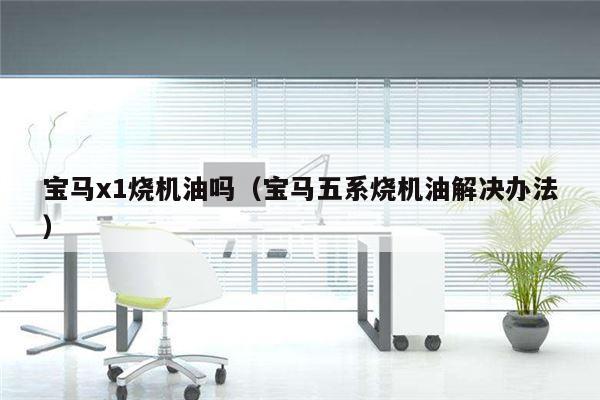 宝马x1烧机油吗（宝马五系烧机油解决办法）