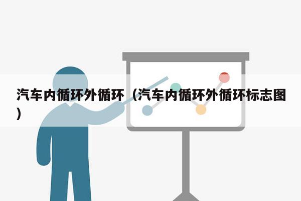 汽车内循环外循环（汽车内循环外循环标志图）